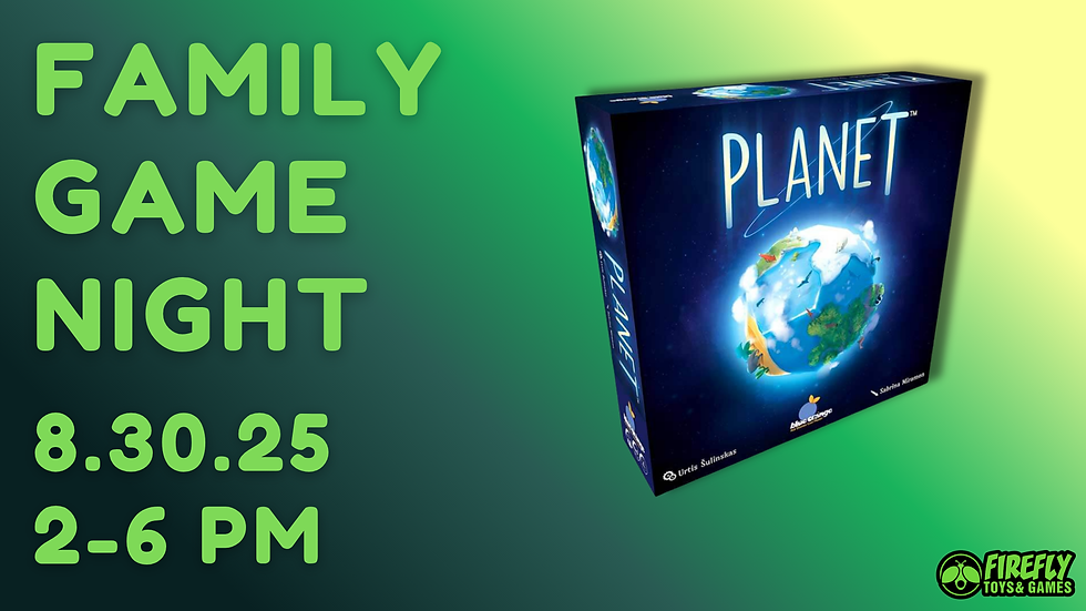 Family Game Night: Planet