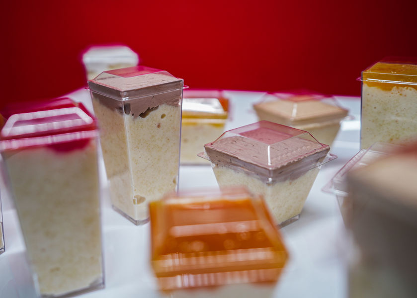 Tres Leches Mini Cakes in cups