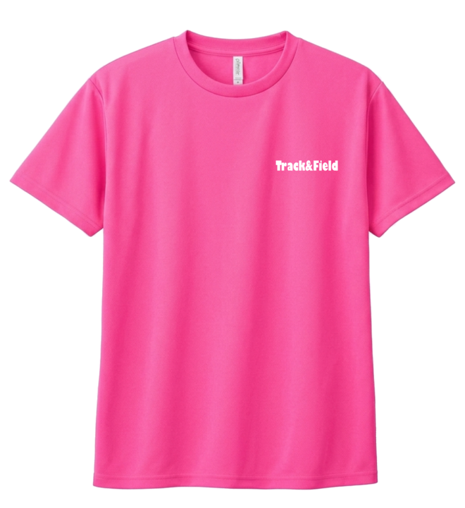 サムネイル： トレーニングドライTシャツ(ピンク)
