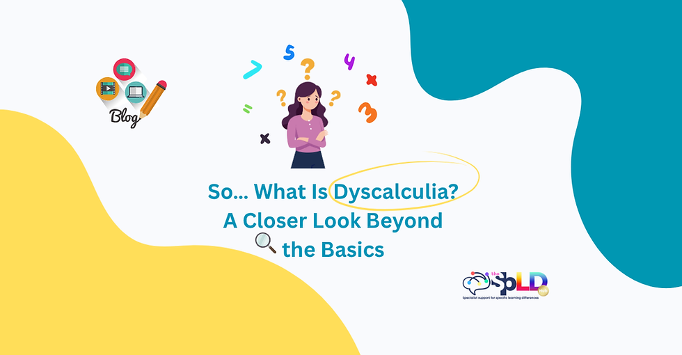 So… What Is Dyscalculia? A Closer Look Beyond The Basics