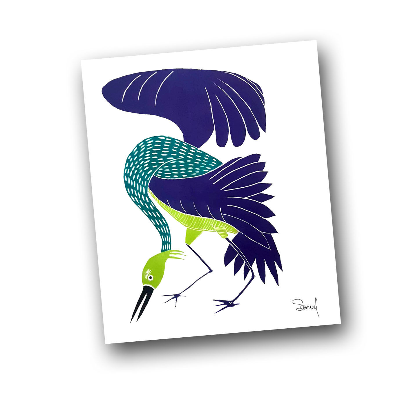Heron - pack of 5 cards