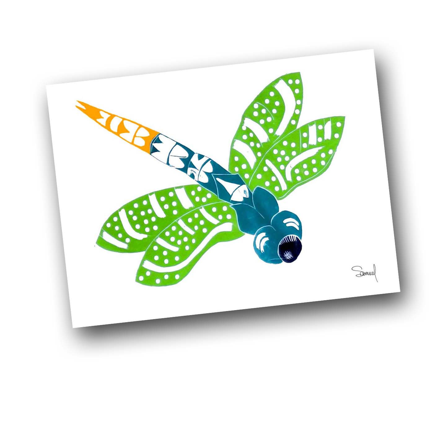 Dragon fly - Pack of 5 cards