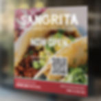 Now Open - window marketing design