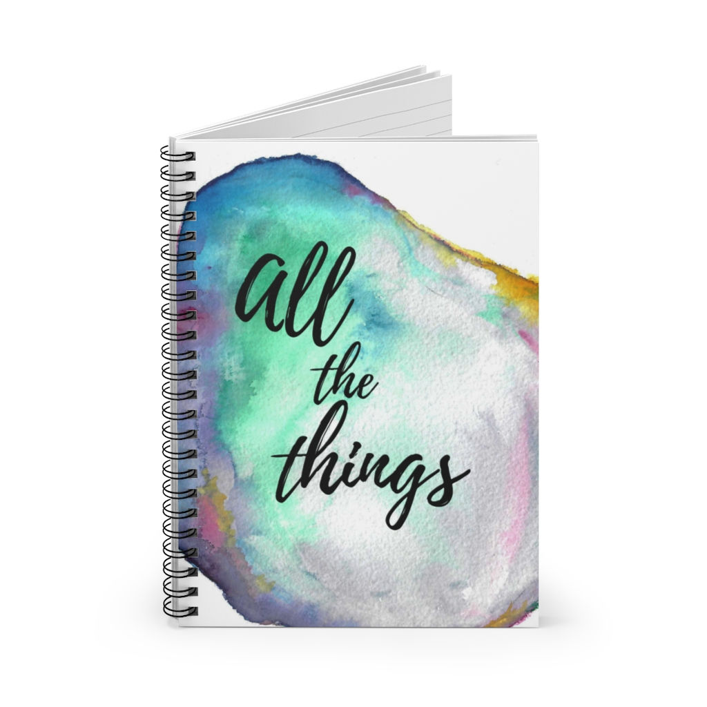 All the Things Spiral Notebook - Ruled Line