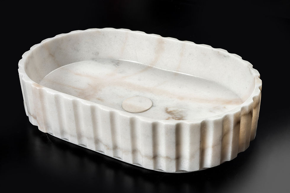 Miniatura: LAVABO DA APPOGGIO MOON WHITE