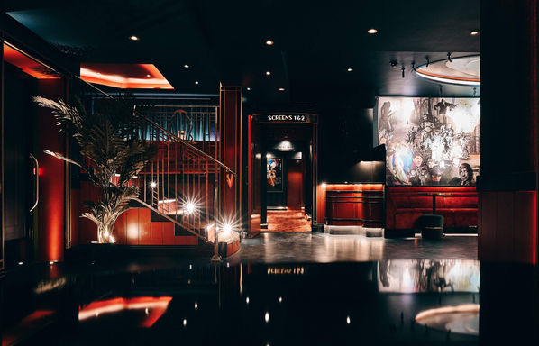 The Garden Cinema, Cinema bar, Cinema design, art deco cinema, London, Covent Garden, interior design, bar, cinema interior design, box office design