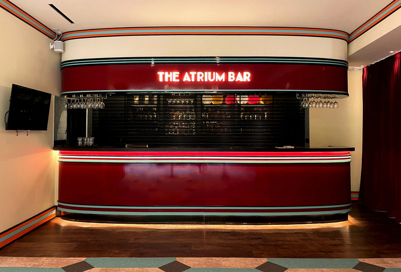 The Garden Cinema, Cinema bar, Cinema design, art deco cinema, London, Covent Garden, interior design, bar, cinema interior design, boutique cinema