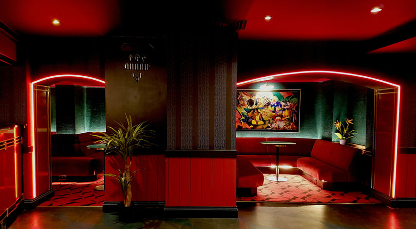 The Garden Cinema, Cinema bar, Cinema design, art deco cinema, London, Covent Garden, interior design, bar, alcoves, cinema interior design, box office design, boutique cinema