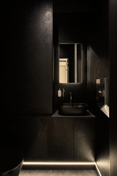 Castiglione Coffee Shop, toilet – Interior by Muzo Design
