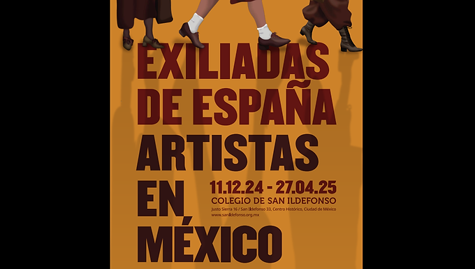 Exiliadas de España. Artistas en México.
Más de 200 piezas que reflejan su vínculo con México, así como el impacto del exilio y el enriquecedor intercambio artístico entre ambos países