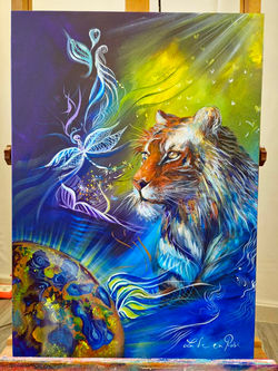 " L'Animal Totem du Tigre "