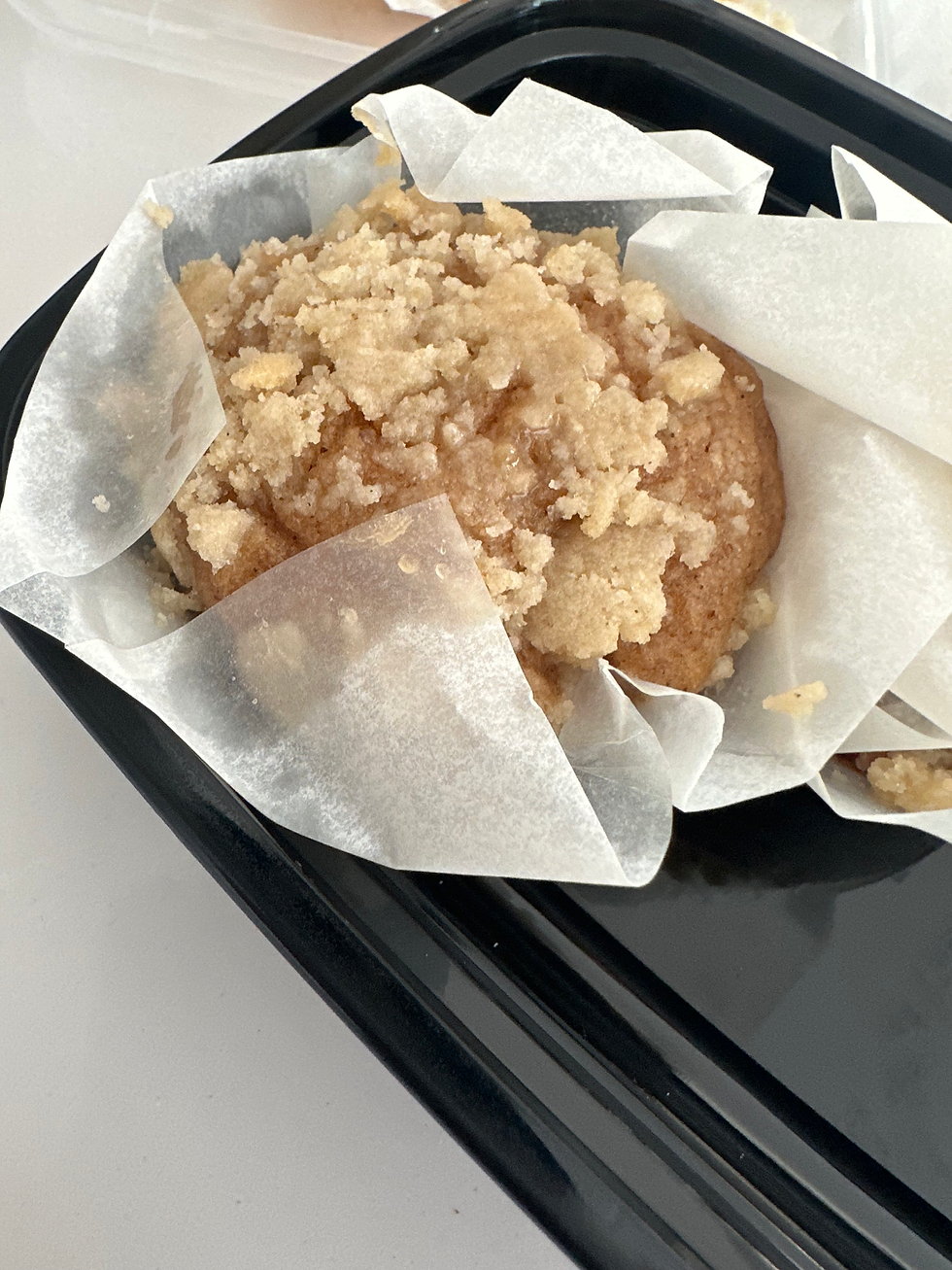 Thumbnail: apple cinnamon crumb protein muffin