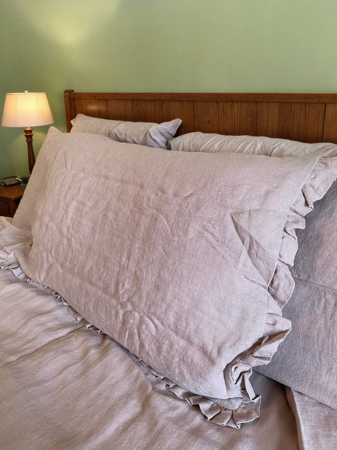 Thumbnail: Linen Bed Set Woodrose