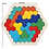 Thumbnail: Wooden Geometric Jigsaw Polygon Puzzle - Type2
