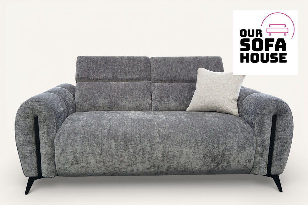 Thumbnail: copy of Grey Chenille 'The Cloudline' 2 Seater Sofa