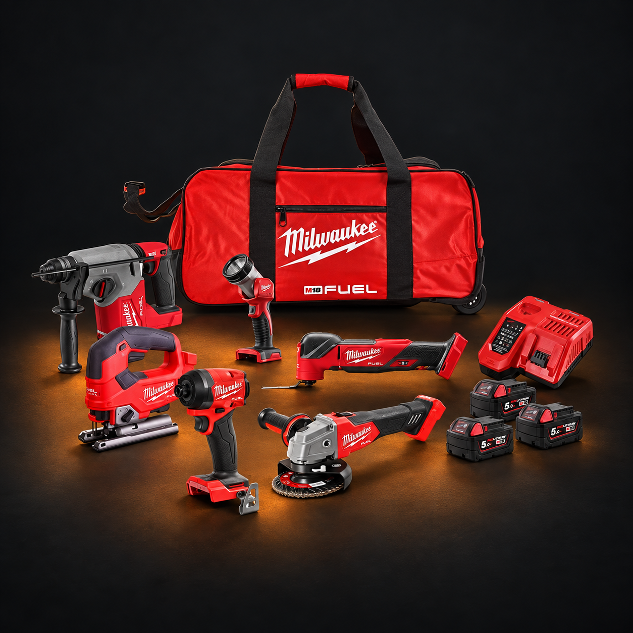 Milwaukee M18 FPP6L3 Review: Six-Tool Trade Bundle product image