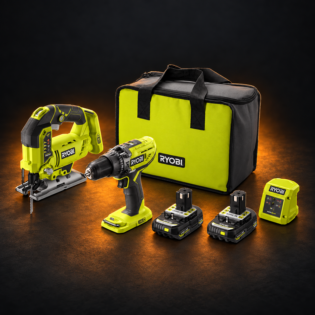Ryobi R18PDJS-220S Review: Drilling and Cutting for Home Projects product image