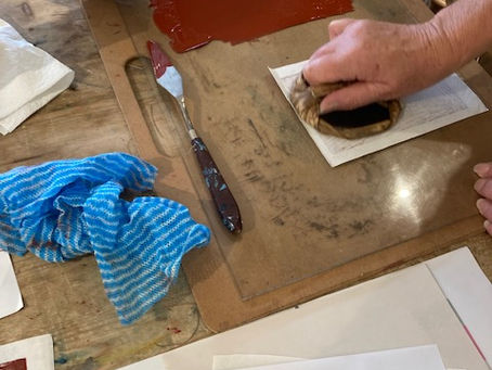 Words from the Shore - Devon Open Studios Workshops with Devon Artist Charlotte Ellis