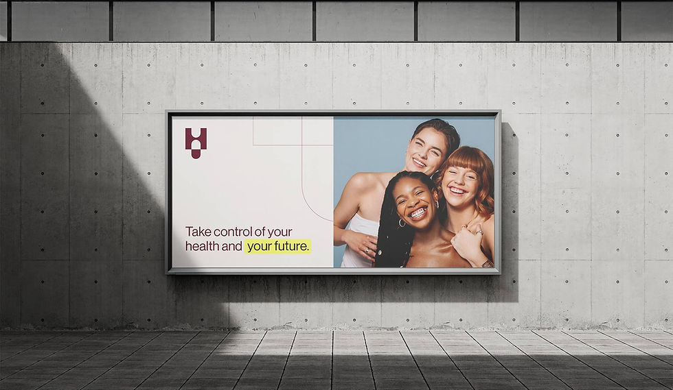 Billboard mockup in urban neighborhood