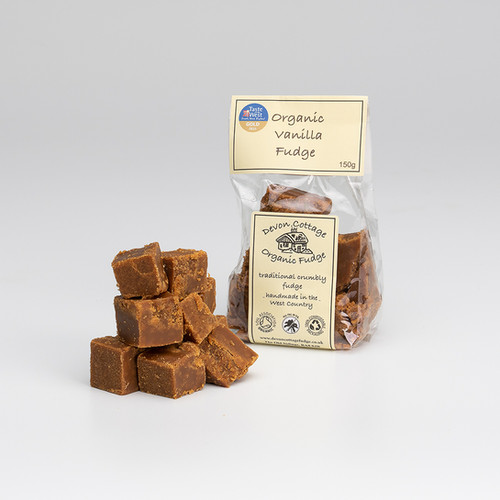 Organic Vanilla Fudge 150g Devon Cottage Fudge