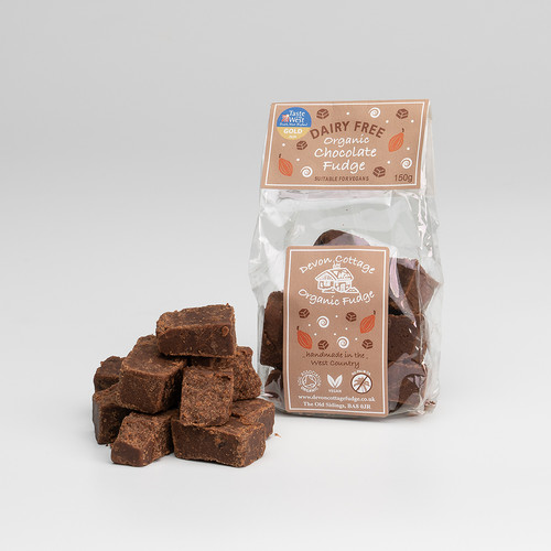 Dairy Free Chocolate Fudge 150g Devon Cottage Fudge