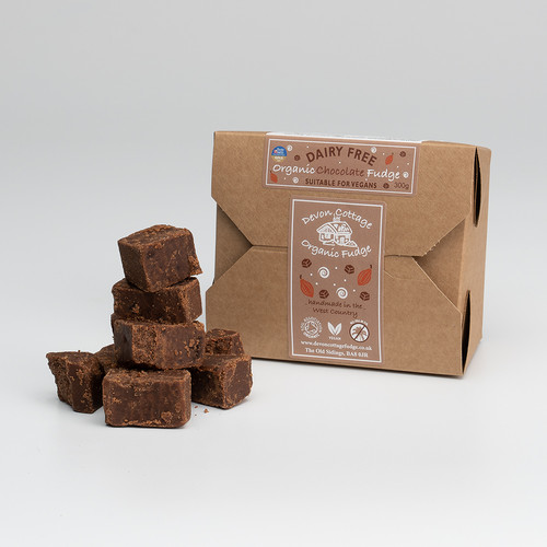 Dairy Free Chocolate Fudge 300g Devon Cottage Fudge