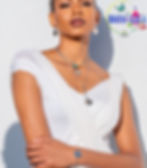 Thumbnail: Lovely Stainless Steel Adjustable Heart  Lariat Necklace Set.
