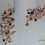 Thumbnail: Natural Pink Conch Shell Chips & Crystals "Crown Jeweled" Necklace & Earring