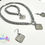 Thumbnail: Elegant 3-Piece Stainless Steel Necklace Set.