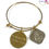 Thumbnail: Baha Bangle Coin Charm Bracelet