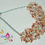 Thumbnail: Natural Pink Conch Shell Chips Necklace & Earring Set.