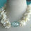 Thumbnail: Ivory Mother of Pearl Necklace & Earring Set.