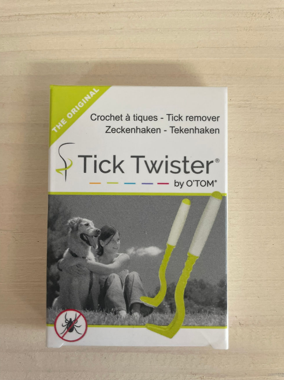 Miniaturbild: Tick Twister Zeckenhaken-Entferner von OTOM:  einfache Zeckenentfernung