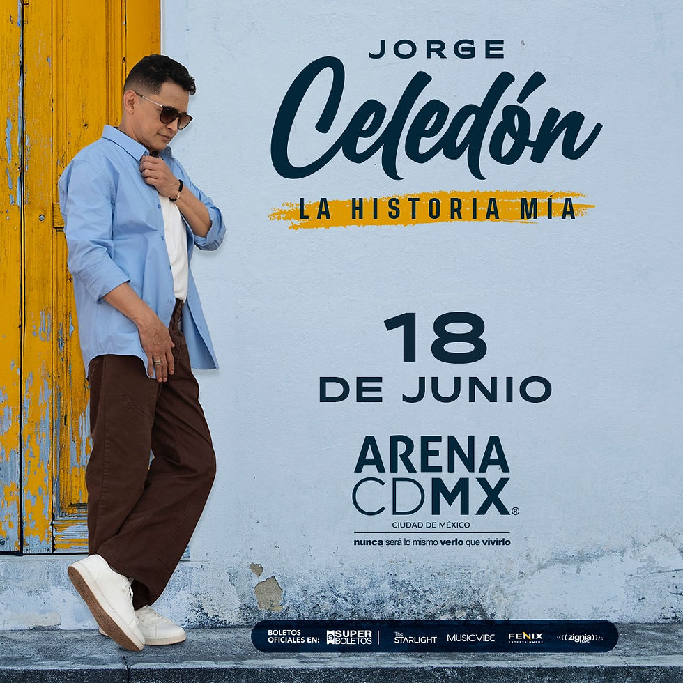 Jorge Celedón regresa a la CDMX