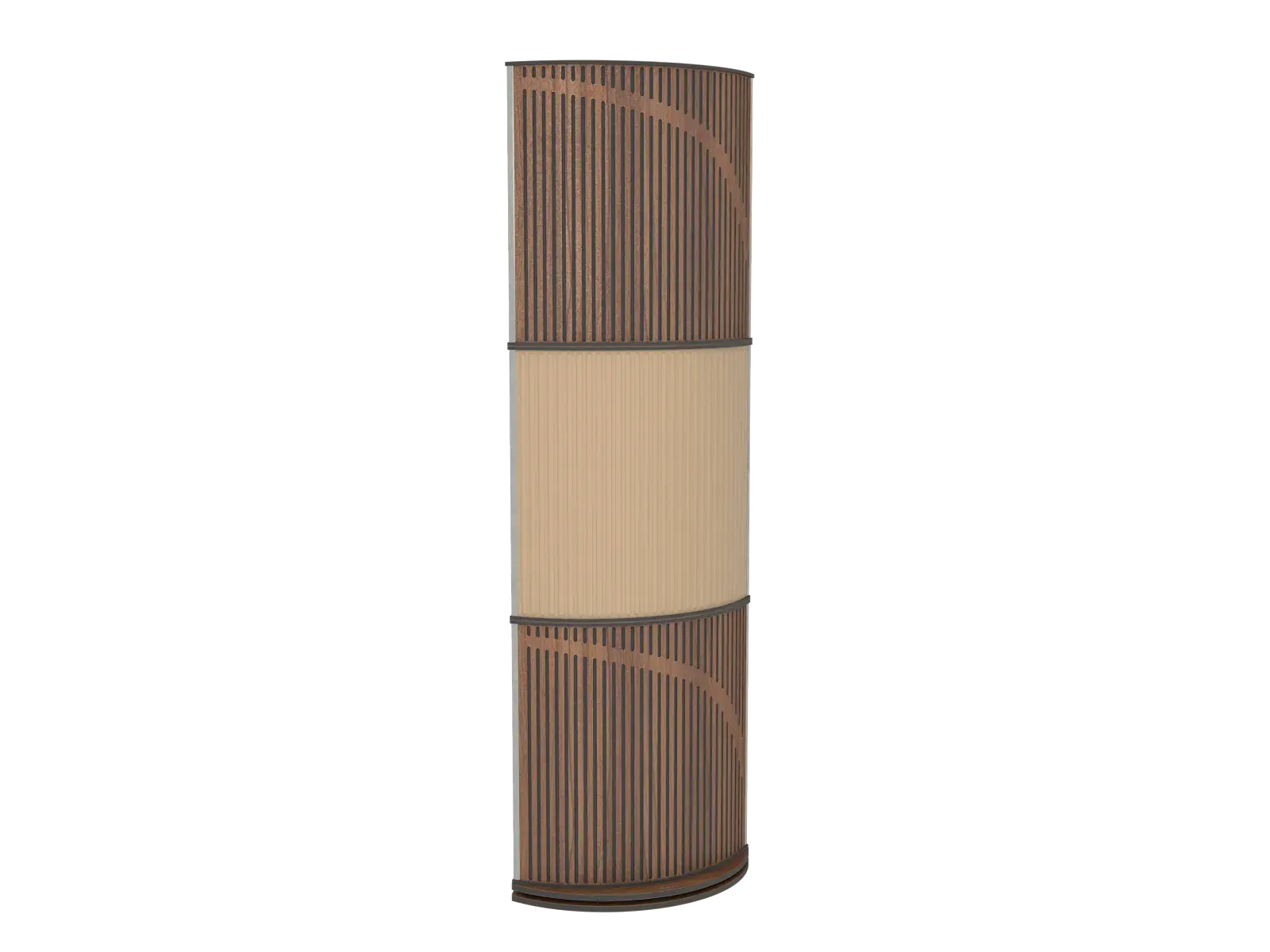 Vicoustic VicTotem Ultra VMT Acoustic Bass Trap Beige82a+Natural Walnut