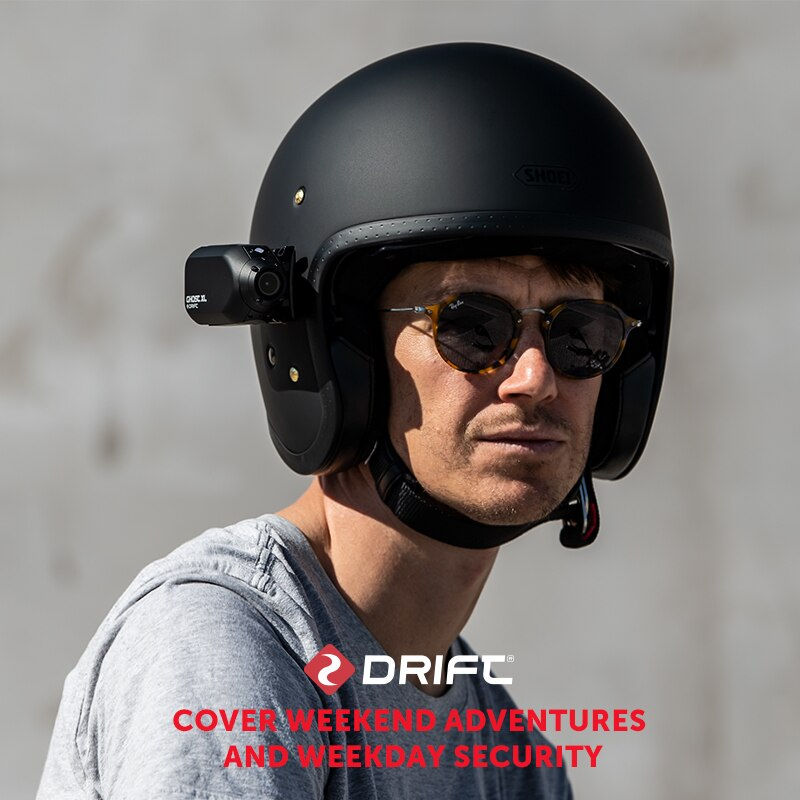 الصورة المصغرة: Drift Ghost XL HD 1080P Live Streaming WI-FI Camara Motorcycle Bicycle Helmet.