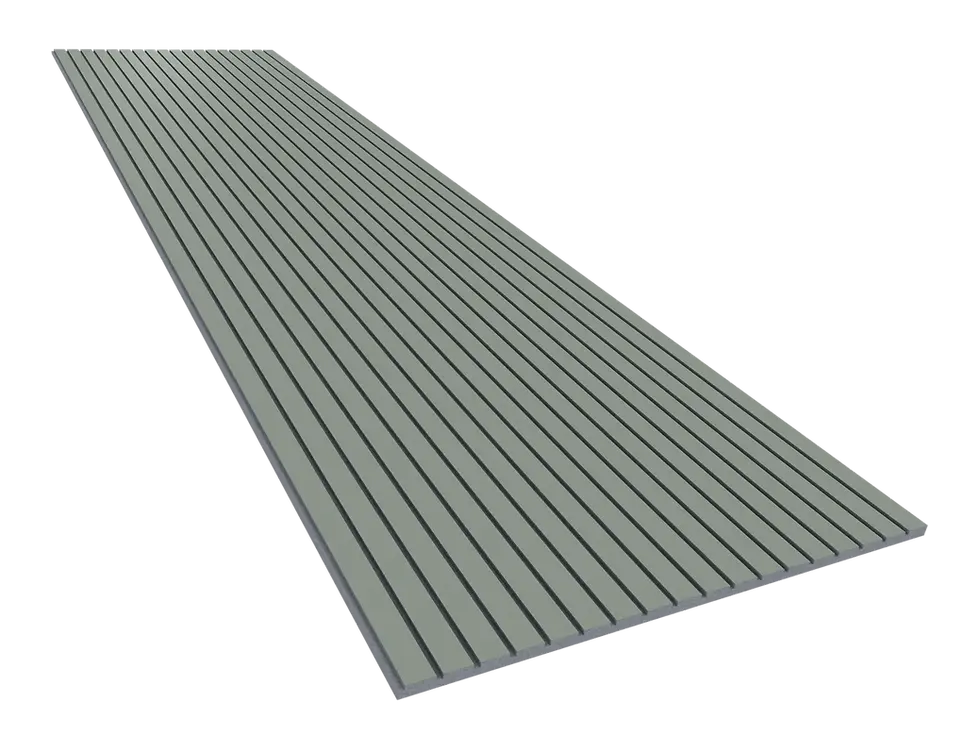 الصورة المصغرة: Vicoustic VicStrip Acoustic Panel Reed Geen 96” x 24.7” x 1.5" (2Box)