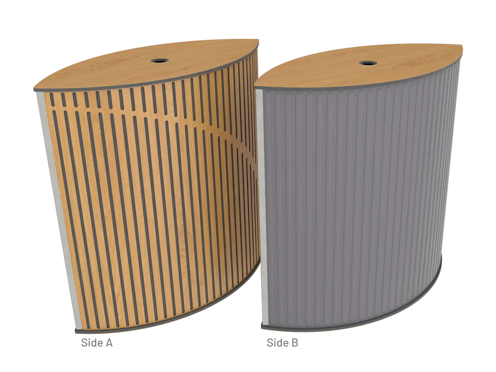 Vicoustic VicTotem UltraVMT Extra Module Acoustic Grey22a+Natural Oak