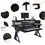 Thumbnail: Musiea EX100 Series Recording Studio Desk Workstation+3 x 4U Rack Cherry