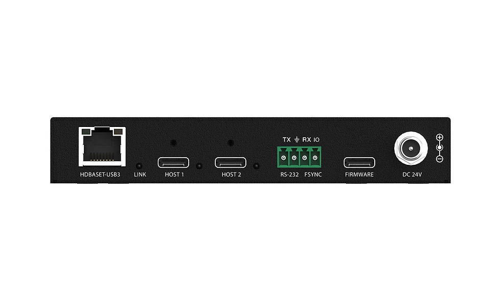 Miniatura: BZBGEAR BG-USX-B100CH Dual-Host USB 3.2/HDMI Switcher & HDBaseT 3.0 Extender