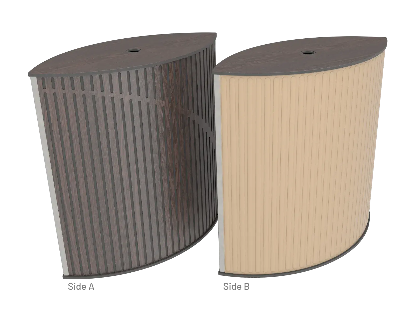 Vicoustic VicTotem UltraVMT Extra Module Acoustic Natural Beige82a+Dark Wenge