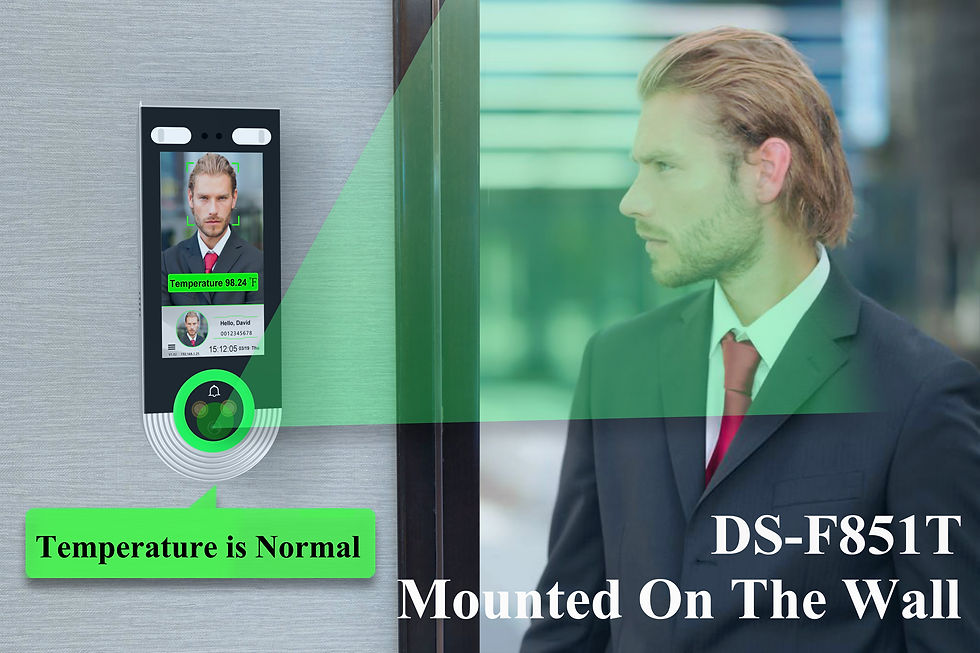 Thumbnail: DaoSafe DS-F851T Face Temperature Measurement Access Control Terminal