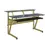 Thumbnail: Musiea IM200 Series Tempered Glass Recording Studio Desk+2 x 4U Rack Black