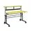 Thumbnail: Musiea BE100 Series Sit-Stand Recording Studio Desk Workstation+2x3U Rack-Yellow
