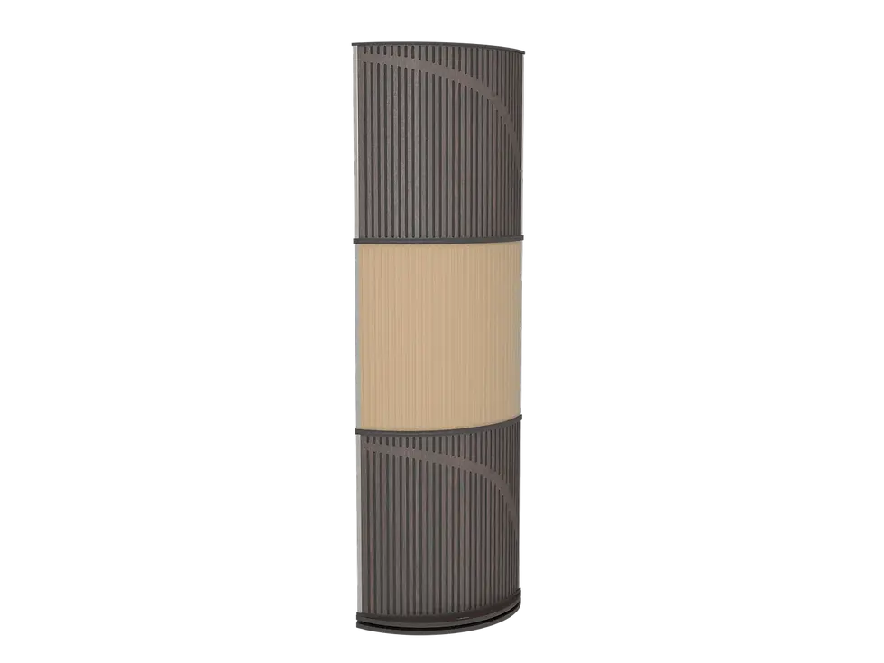 Vicoustic VicTotem Ultra VMT Acoustic Bass Trap Beige82a+Dark Wenge