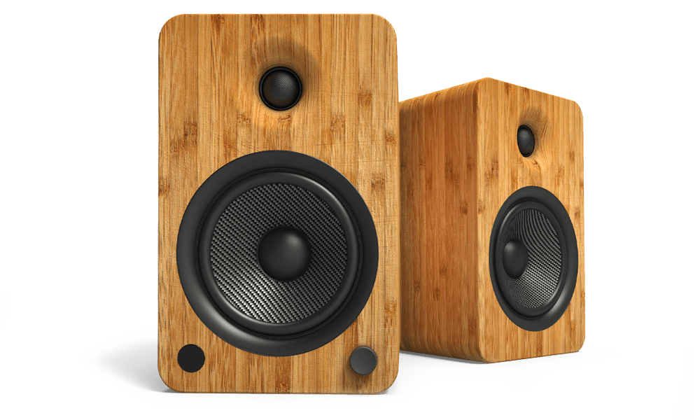 Kanto YU6 Bluetooth Wireless Powered Bookshelf Speakers and Phono Preamp