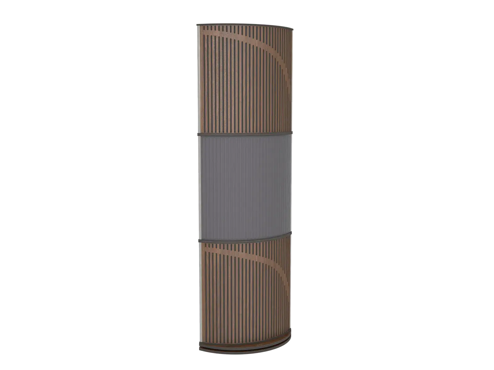 Vicoustic VicTotem Ultra VMT Acoustic Bass Trap Grey22a+Dark Walnut