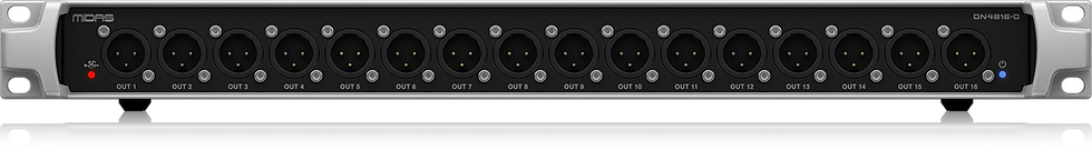 الصورة المصغرة: MIDAS DN4816-O Bus-Powered StageCONNECT Interface with 16 Outputs+Ultranet
