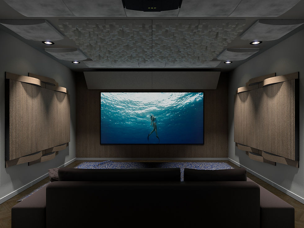 Thumbnail: Vicoustic VicStrip Acoustic Panel Garnet Red 94.5 x 23.4 x 0.47" (4Box)