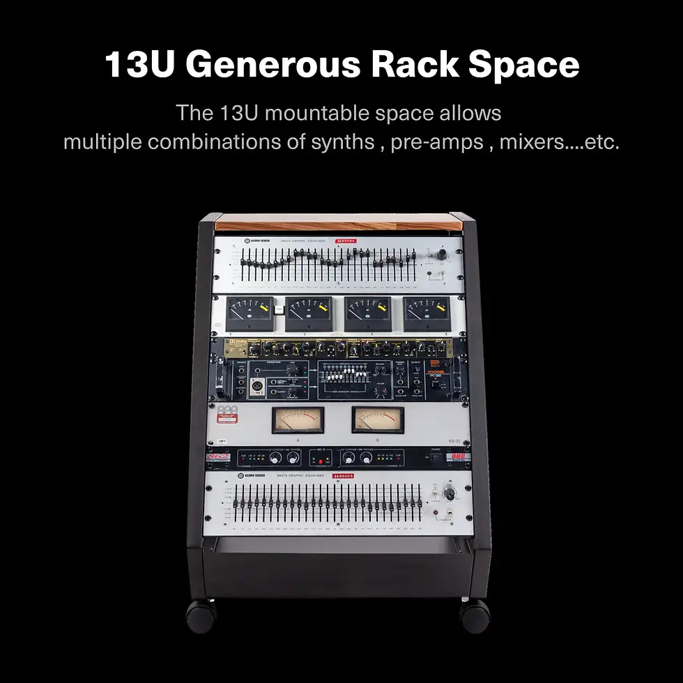Thumbnail: Wavebone  FIN™ Rackmount Case Wood 13U Rack Space